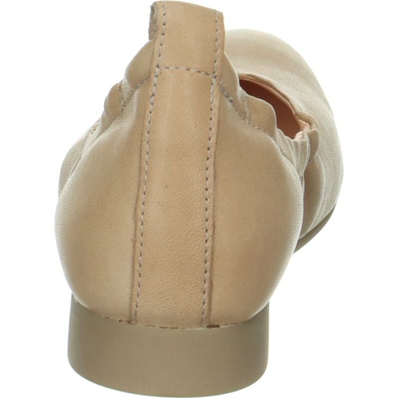 Think GUAD2 Woman Ballerina - Material: Leather in Beige