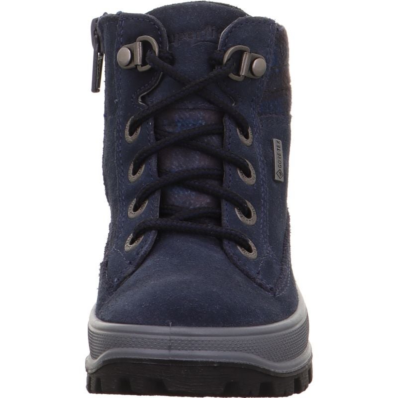 Superfit TEDD Jungen Boots - Material: Leder/Textil in Blau