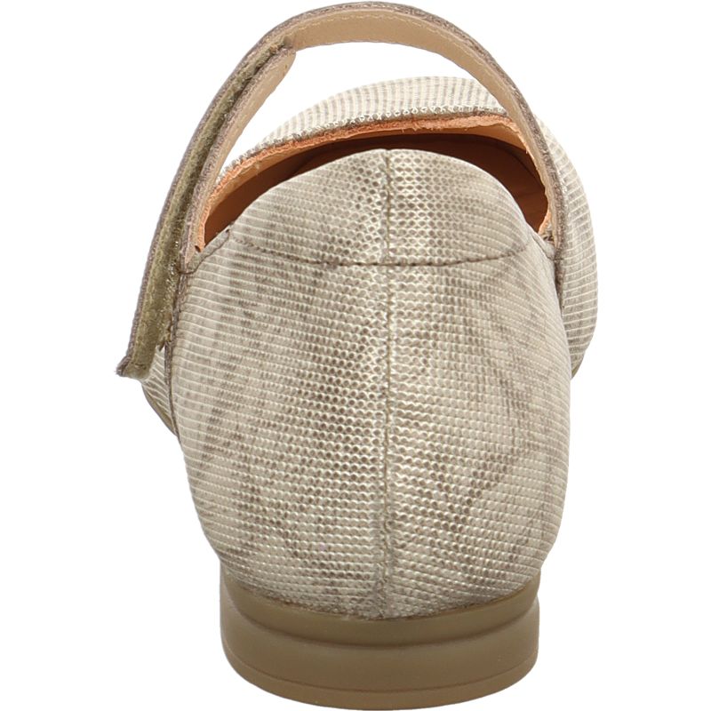 Think GAUDI Ballerina - Material: Leather in Grey