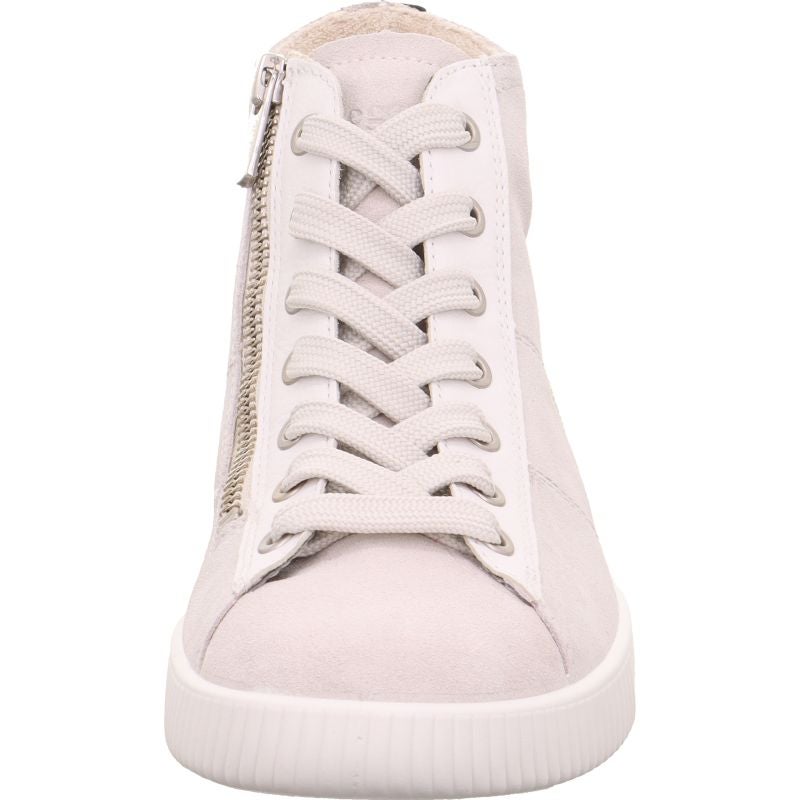 Legero SILENCE Damen Sneaker high - Material: Leder in Weiß