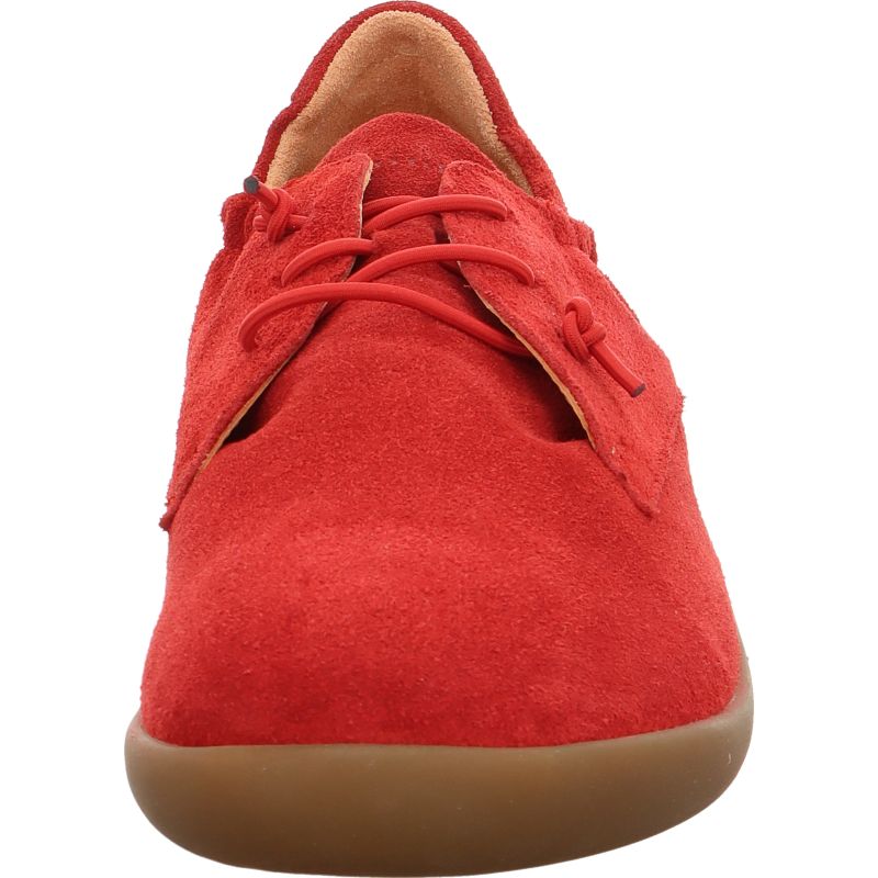 Think HAPPAT Sneakers low - Material: Leather in Red