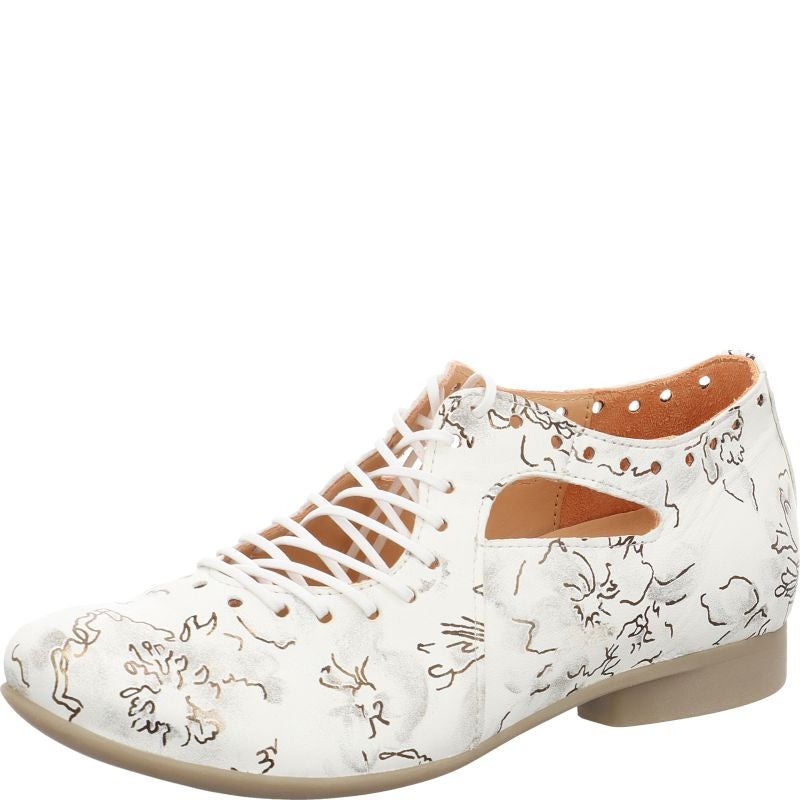 Think GUAD2 Lace up shoe - Material: Leather in Multicolored