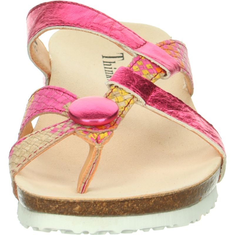 Think JULIA DAMEN Woman Mules - Material: Leather in Multi Colour