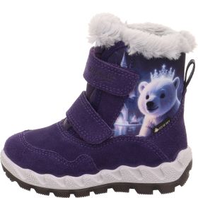 Superfit ICEBIRD Boots - Material: Leder/Textil in Lila