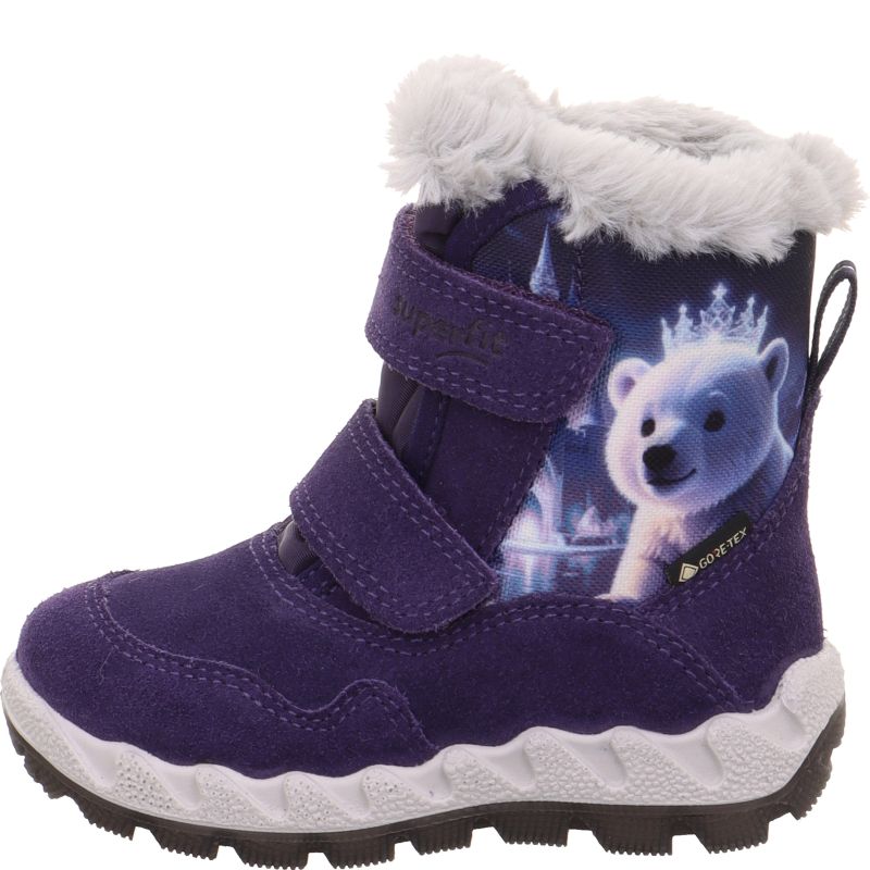 Superfit ICEBIRD Boots - Material: Leder/Textil in Lila