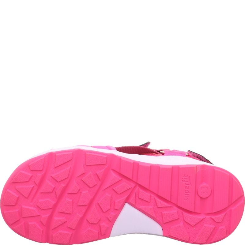 Superfit CRISS CROSS Sandal - Material: TextilSonstigesMaterial in Pink
