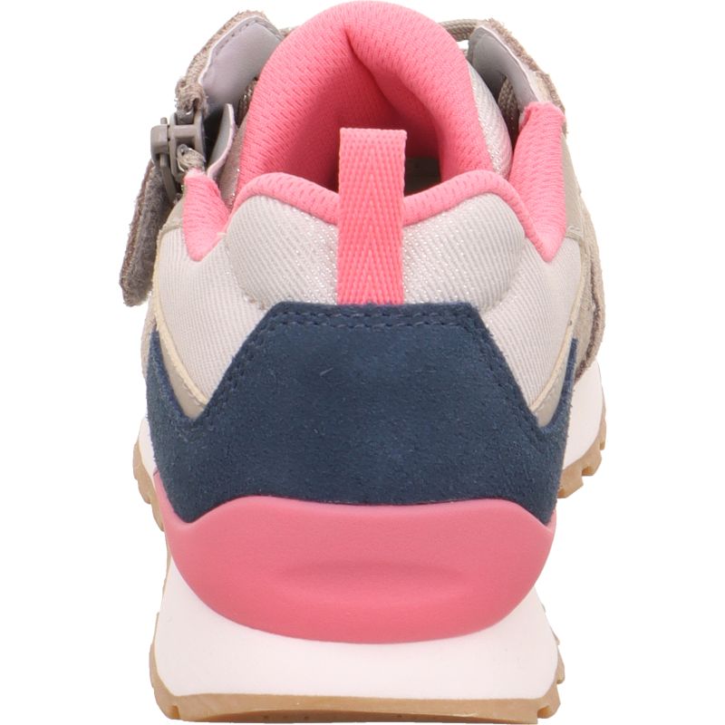 Superfit DASH Sneaker low - Material: Leder/Sonstiges Material/Textil in Beige