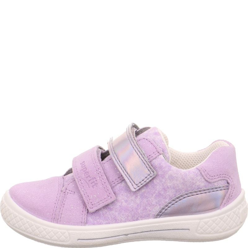 Superfit TENSY Sneaker low - Material: Leder/Textil in Lila