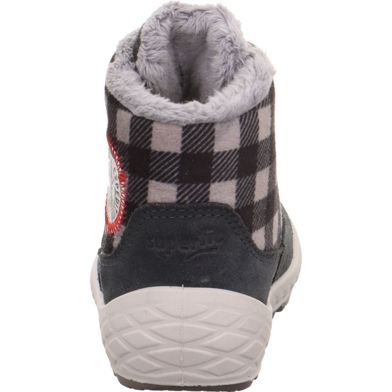 Superfit GROOVY 2.0 Boots - Material: Leder/Textil in Grau