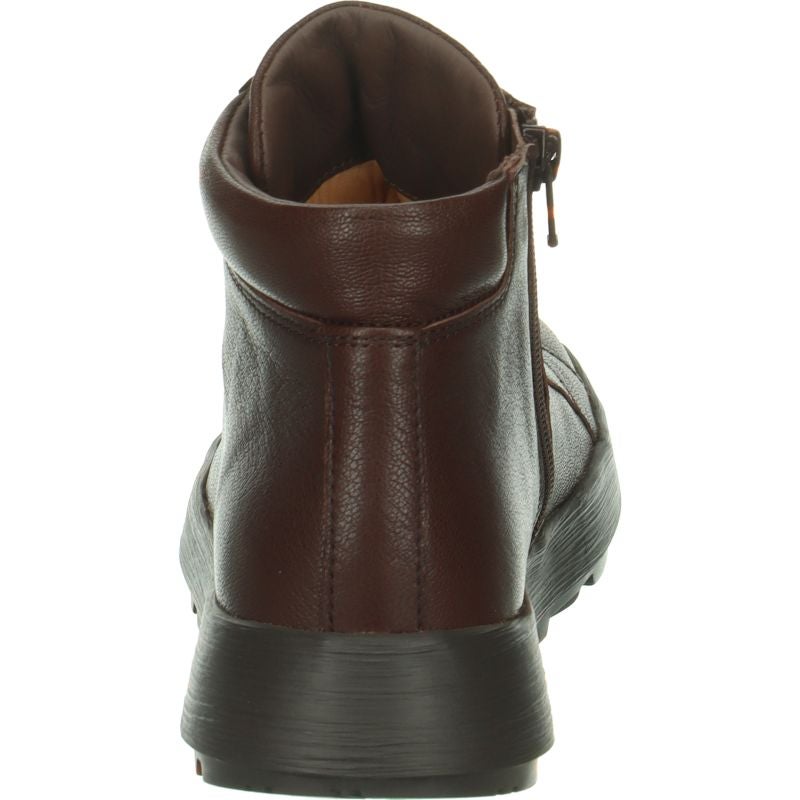 Think COMODA Ankle boot - Material: Leather in Brown