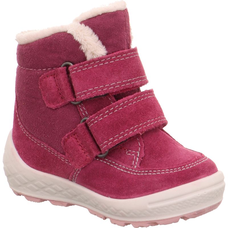 Superfit GROOVY 2.0 Girls Boot - Material: Leather/Textil in Red