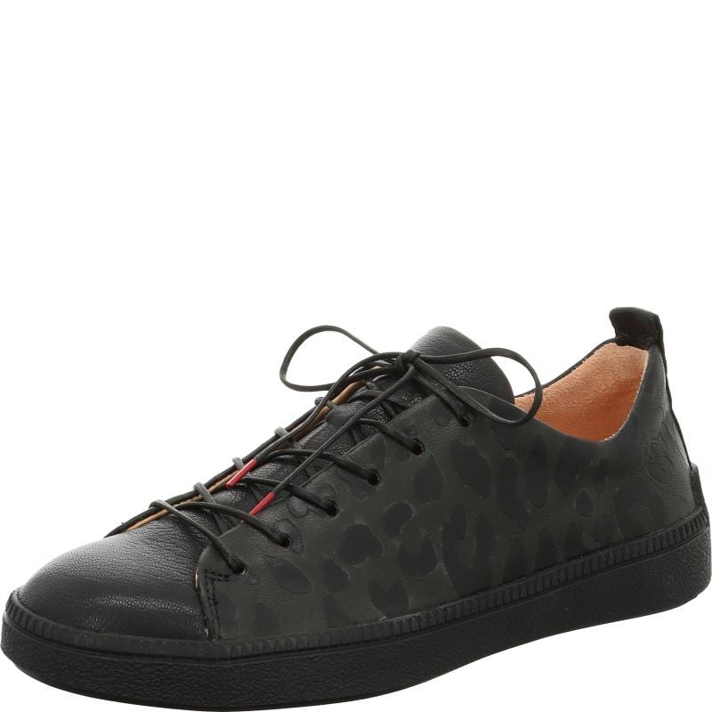 Think! TURNA DAMEN Damen Sneaker low - Material: Leder in Schwarz
