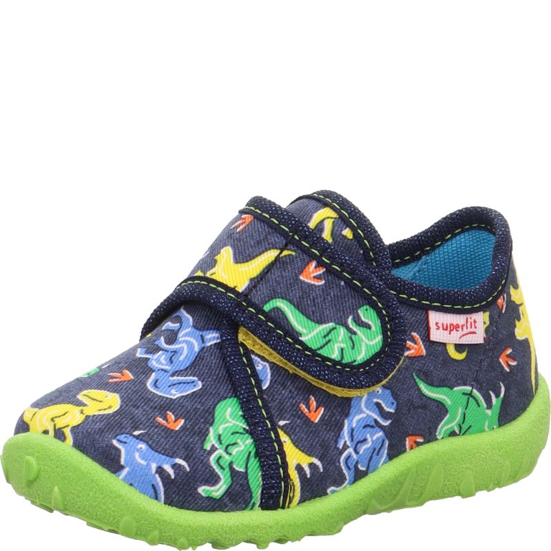 Superfit SPOTTY Boys Slipper - Material: Textile in Blue