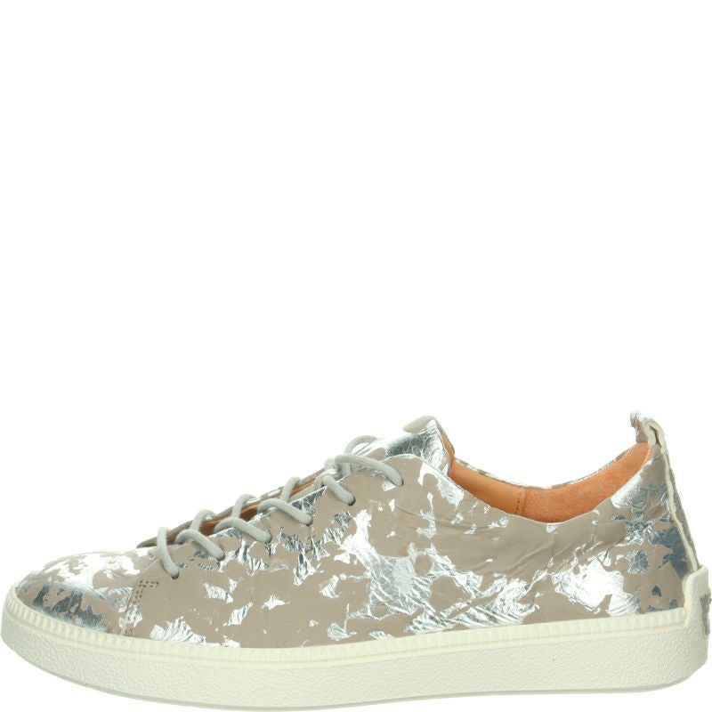Think TURNA WOMEN Woman Sneakers low - Material: Leather in Grey