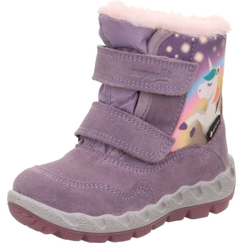 Superfit ICEBIRD Mädchen Boots - Material: Leder/Textil in Lila