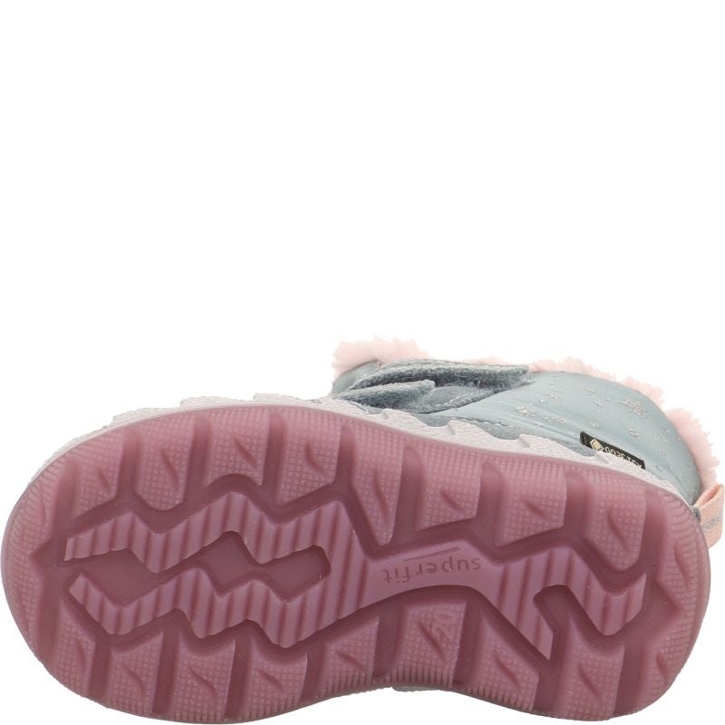 Superfit ICEBIRD Mädchen Boots - Material: Leder/Textil in Grün