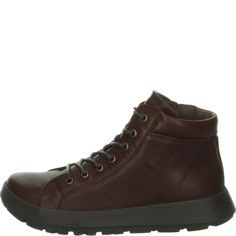 Think COMODA Ankle boot - Material: Leather in Brown