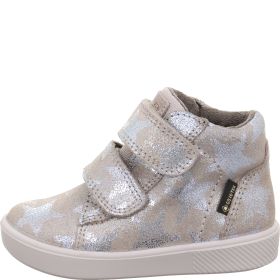 Superfit SUPIES Mädchen Sneaker high - Material: Leder/Textil in Grau