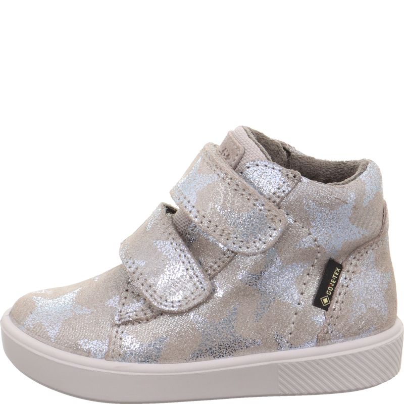 Superfit SUPIES Girls Sneakers high - Material: Leather/Textil in Grey