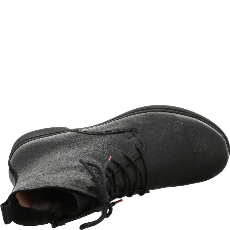 Think! COGITA Damen Stiefelette - Material: Leder in Schwarz