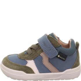 Superfit SUPERFREE 2.0 Jungen Sneaker high - Material: Leder/Textil in Grün