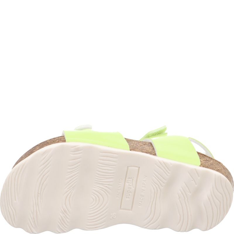 Superfit JELLIES Girls Slipper - Material: Sonstiges Material in Green