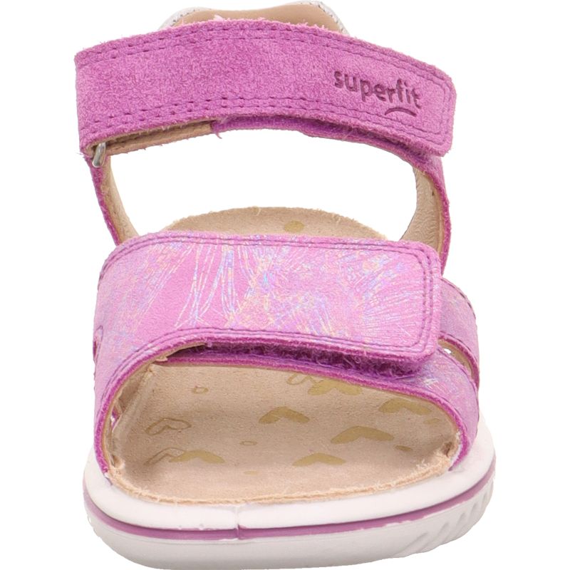 Superfit SPARKLE Girls Sandal - Material: Leather in Purple