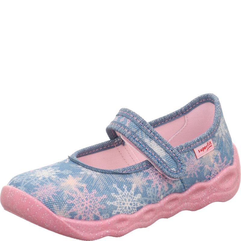 Superfit BUBBLE Girls Slipper - Material: Textile in Blue
