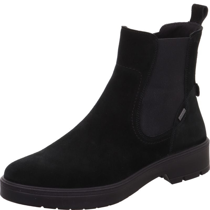 Legero MYSTIC Damen Chelsea Boots - Material: Leder in Schwarz