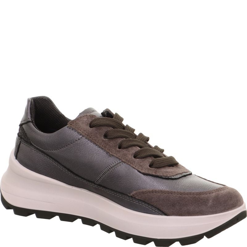 legero T4 RUN Damen Sneaker low - Material: Leder in Metallic