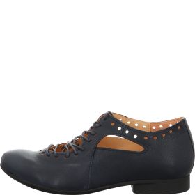 Think GUAD2 Lace up shoe - Material: Leather in Blue