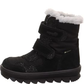 Superfit FLAVIA  - Material: Leder/Textil in Schwarz