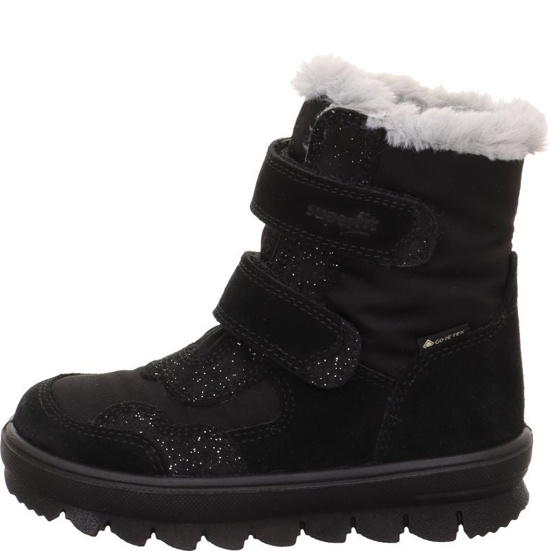 Superfit FLAVIA  - Material: Leder/Textil in Schwarz