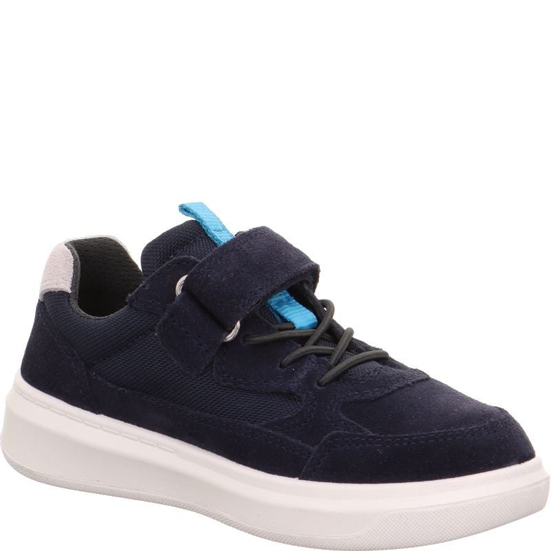 Superfit COSMO Boys Sneakers low - Material: Leather/Textil in Blue