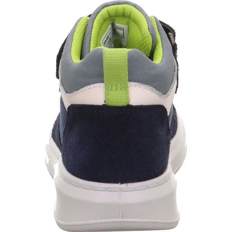 Superfit COSMO Boys Sneakers high - Material: Leather/Textil in Blue