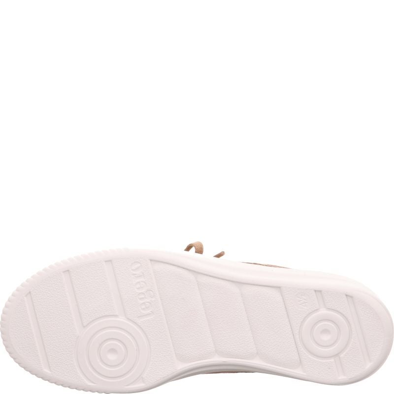 legero SILENCE Damen Slipper - Material: Leder in Beige