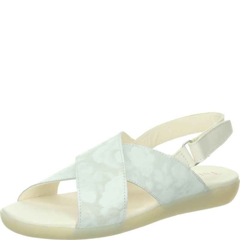 Think NATURE SAND Woman  - Material: Leather in White