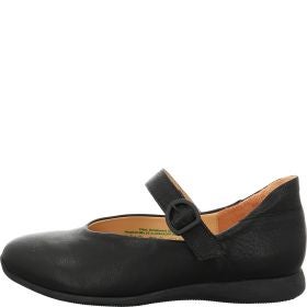 Think ALOA Ballerina - Material: Leather in Black