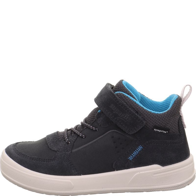 Superfit MAVERICK Sneakers high - Material: Leder/Sonstiges Material/Texti in Grey