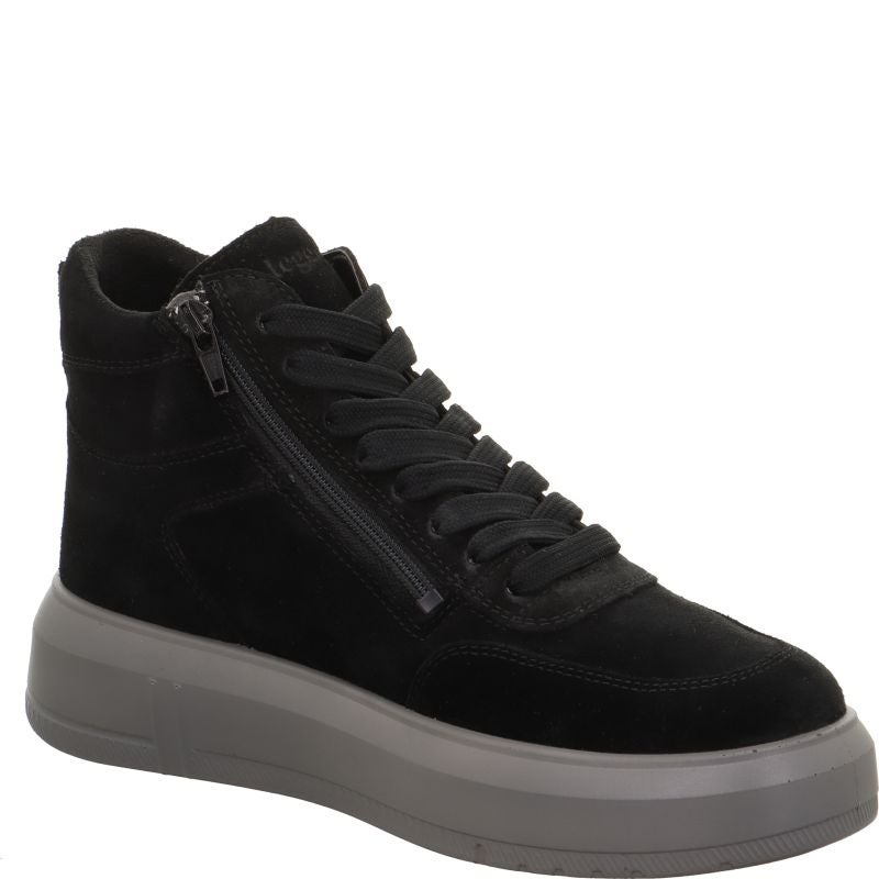 Legero WONDER Damen Sneaker high - Material: Leder in Schwarz