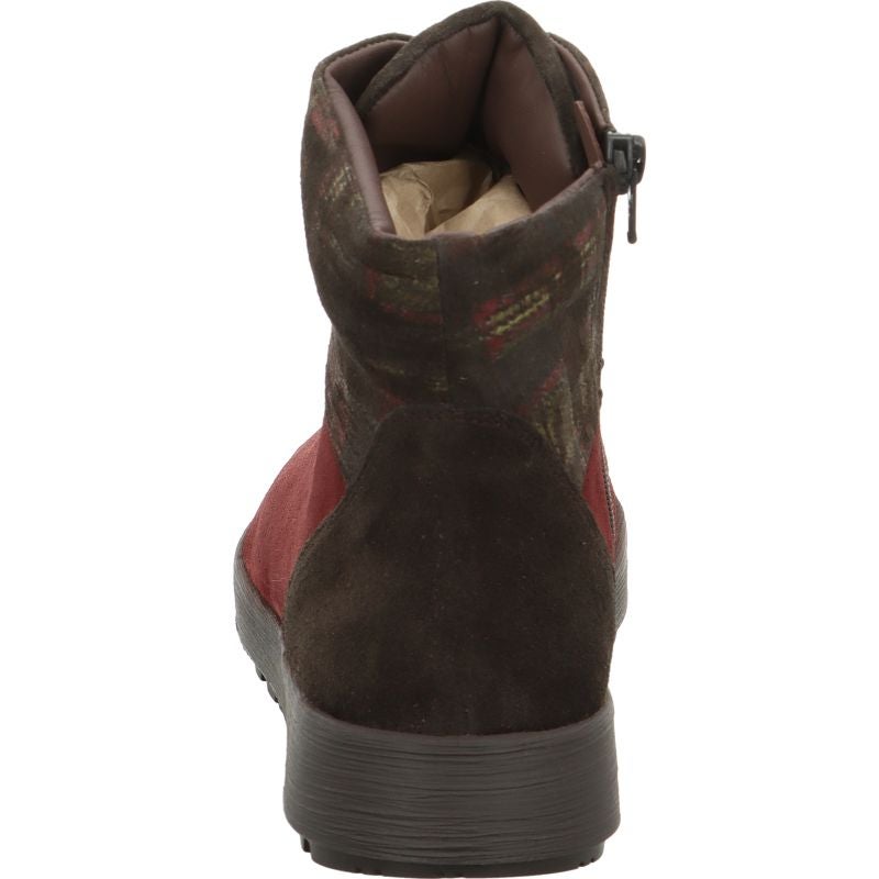 Think! COMODA Damen Stiefelette - Material: Leder in Braun