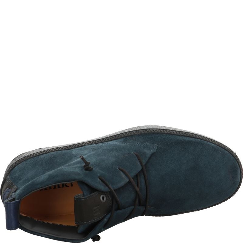 Think TURNA MEN Men Sneakers high - Material: Leather in Green