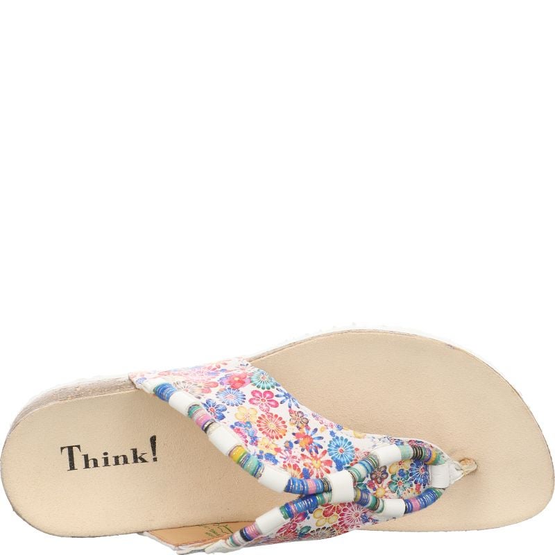 Think JULIA DAMEN Mules - Material: Leather in Multicolored