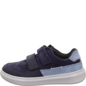 Superfit COSMO Boys Sneakers low - Material: Leather/Textil in Blue