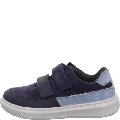 Superfit COSMO Jungen Sneaker low - Material: Leder/Textil in Blau