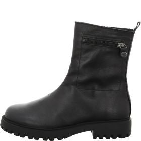 Think TRENTO Woman Ankle boot - Material: Leather in Black