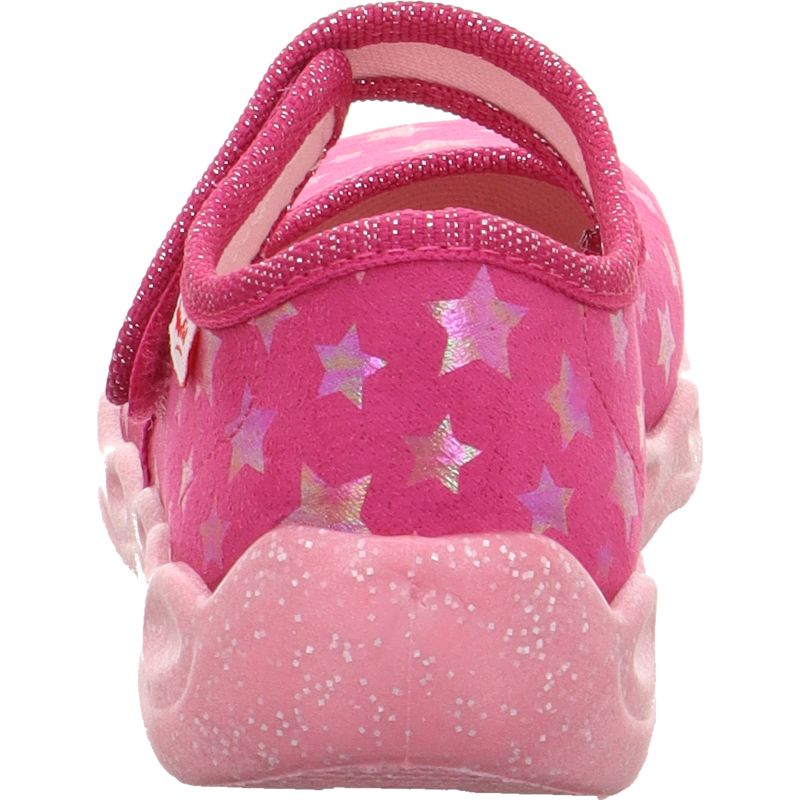 Superfit BUBBLE Mädchen Hausschuh - Material: Textil in Pink