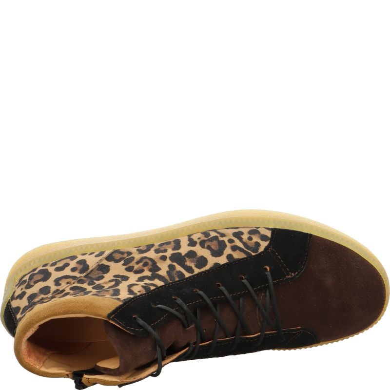 Think! TURNA DAMEN Damen Sneaker high - Material: Leder in Mehrfarbig