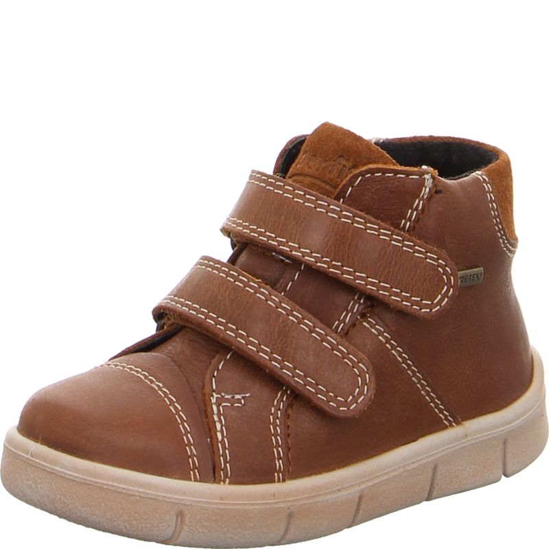 superfit ULLI Jungen Sneaker high - Material: Leder in Braun