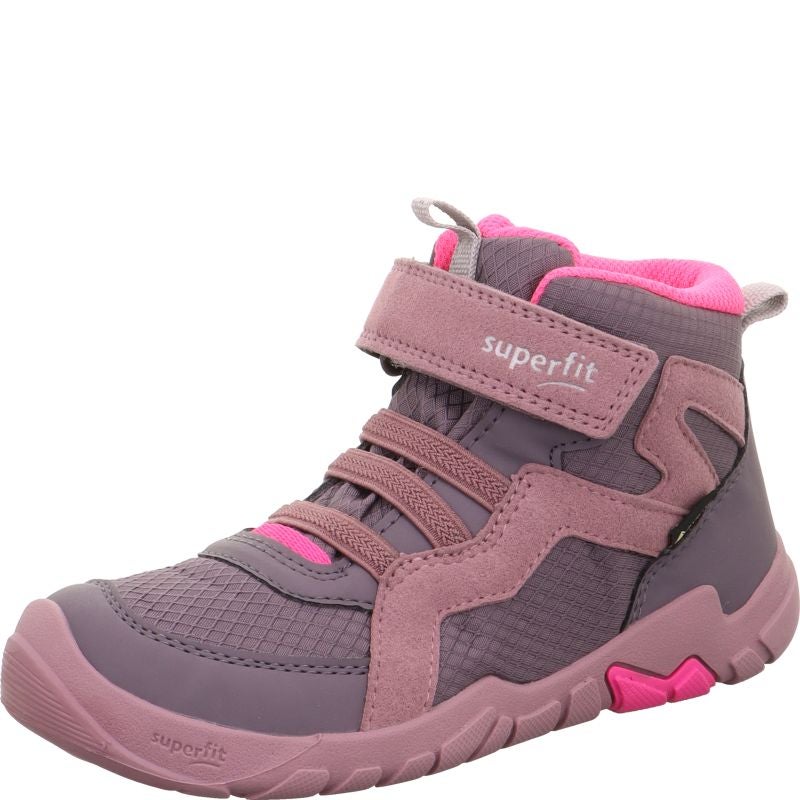 Superfit TRACE Mädchen Sneaker high - Material: Textil/Sonstiges Material in Lila